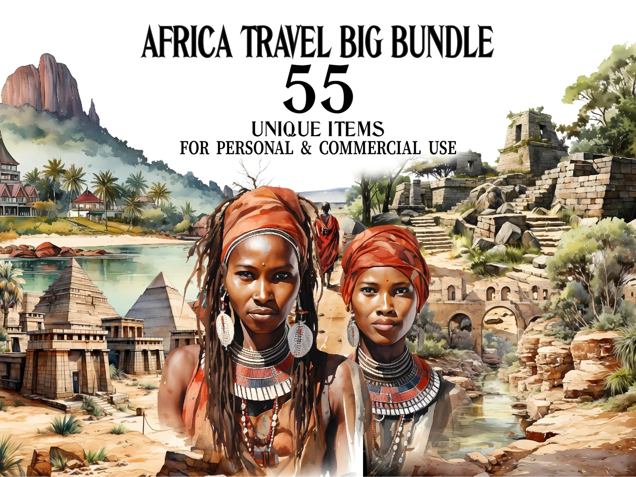 Art Nouveau Junk Journal Pages