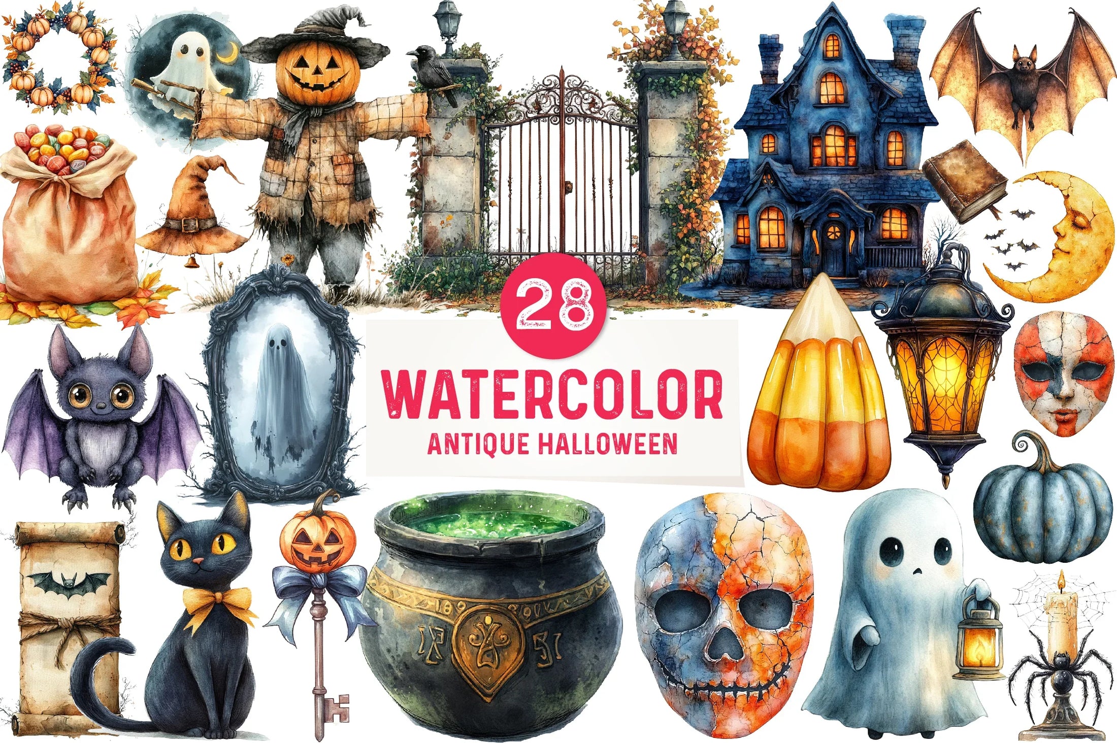 Art Nouveau Junk Journal Pages