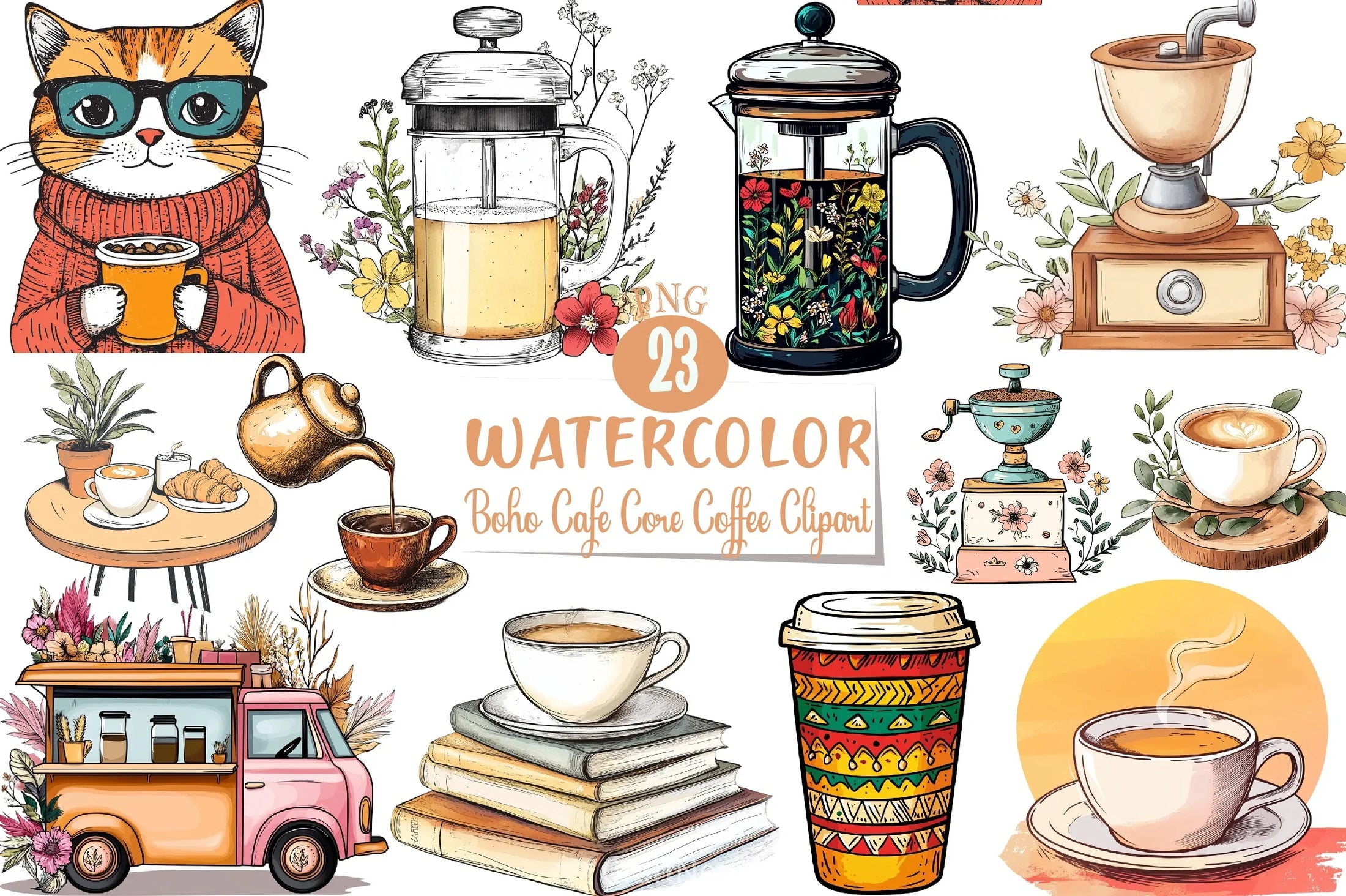 Art Nouveau Junk Journal Pages