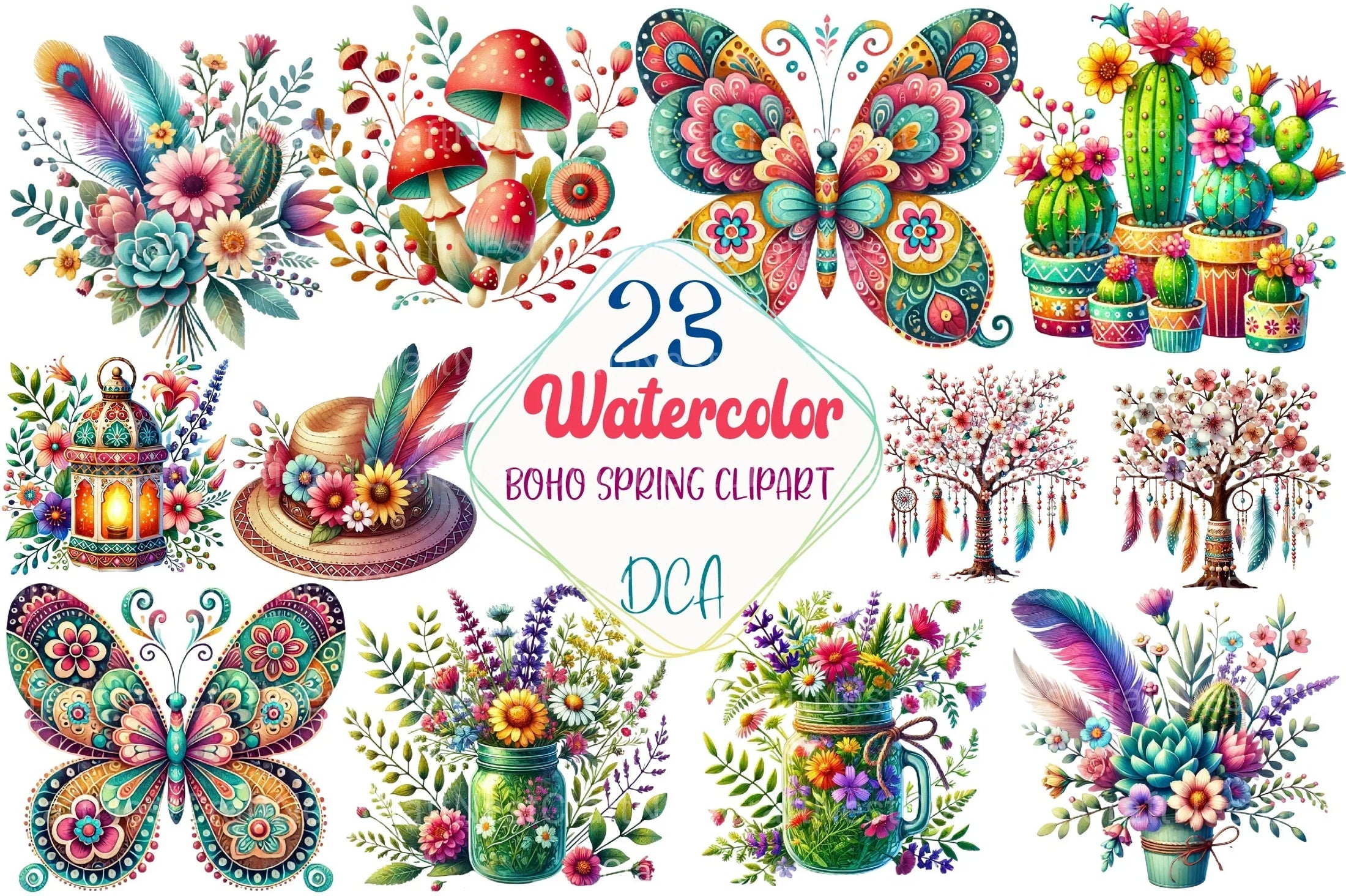 Art Nouveau Junk Journal Pages