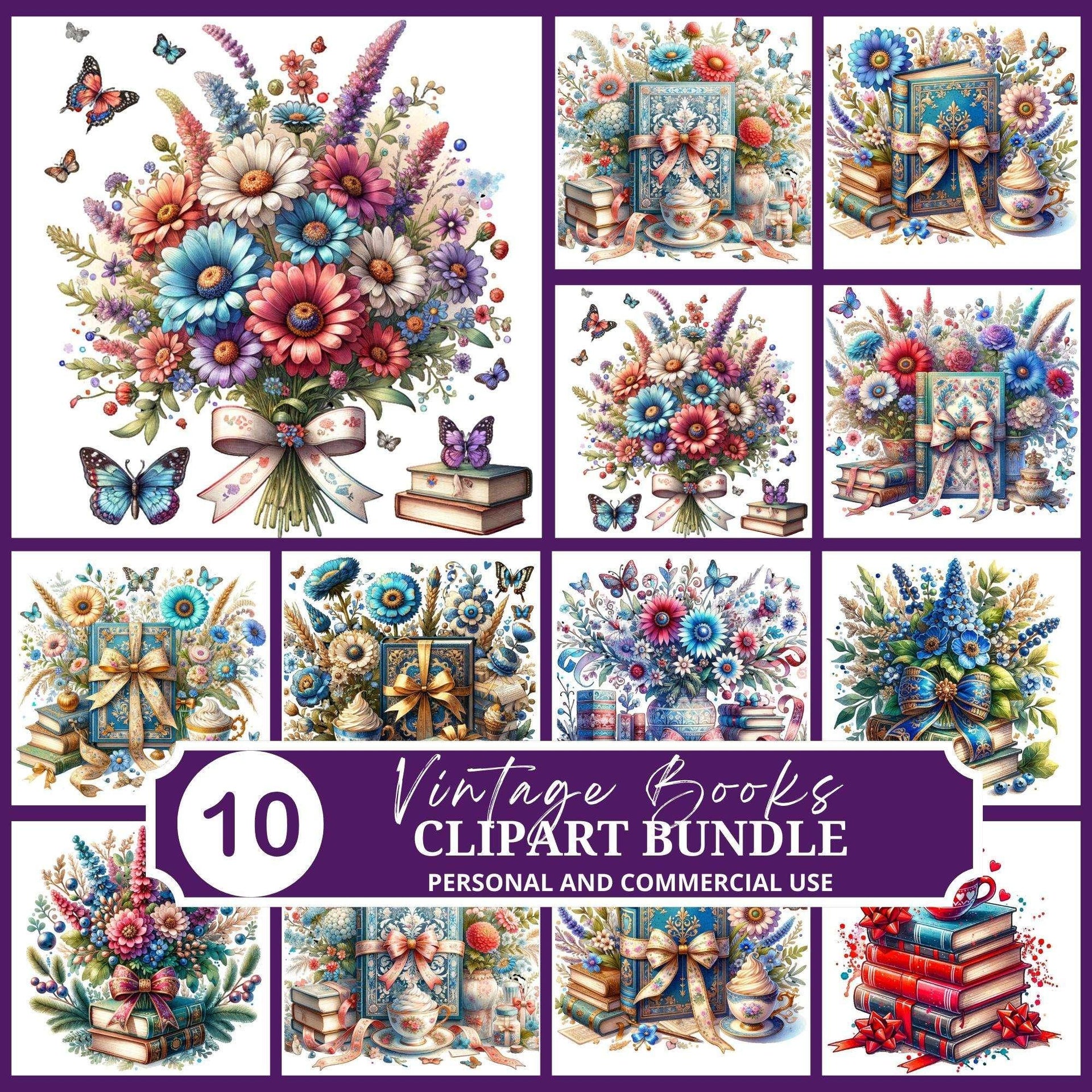 Art Nouveau Junk Journal Pages