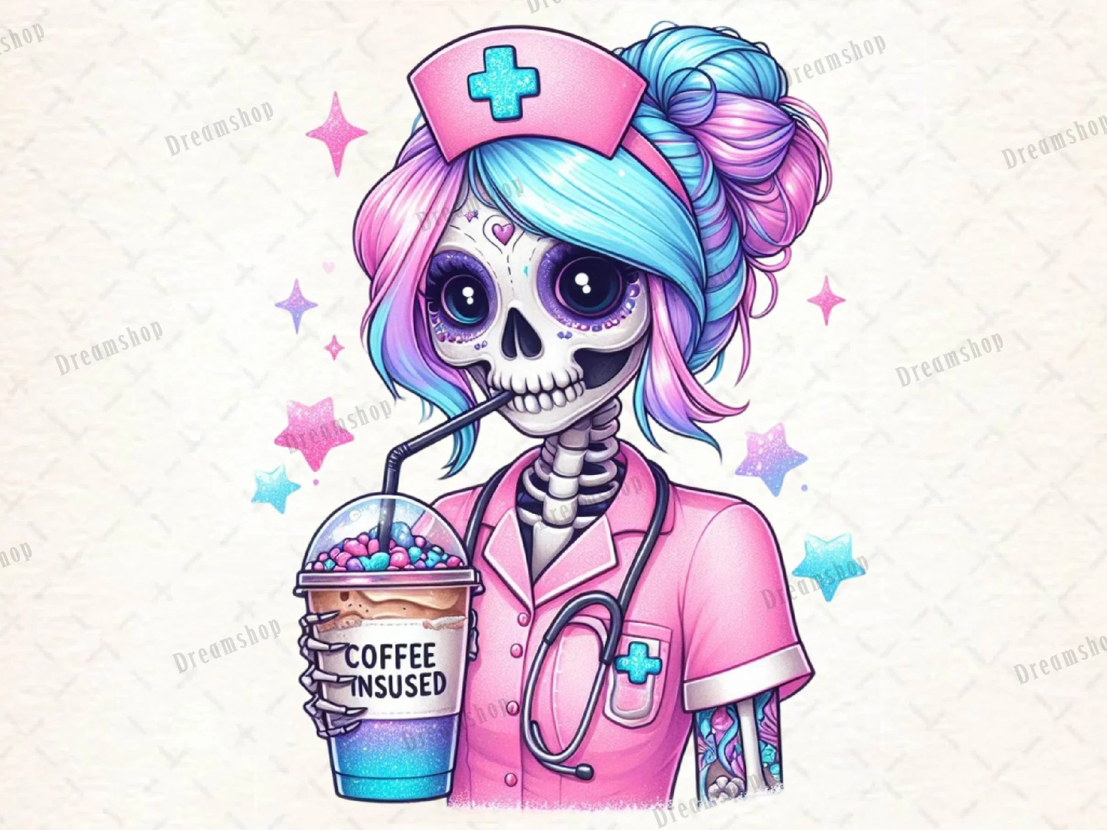 Art Nouveau Junk Journal Pages