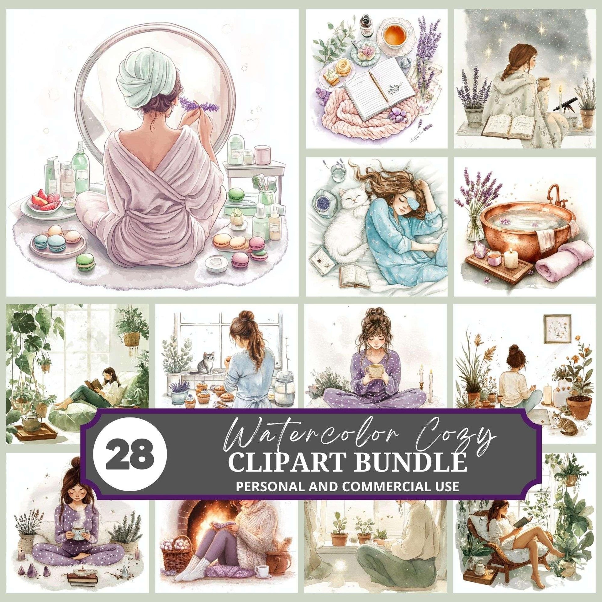 Art Nouveau Junk Journal Pages