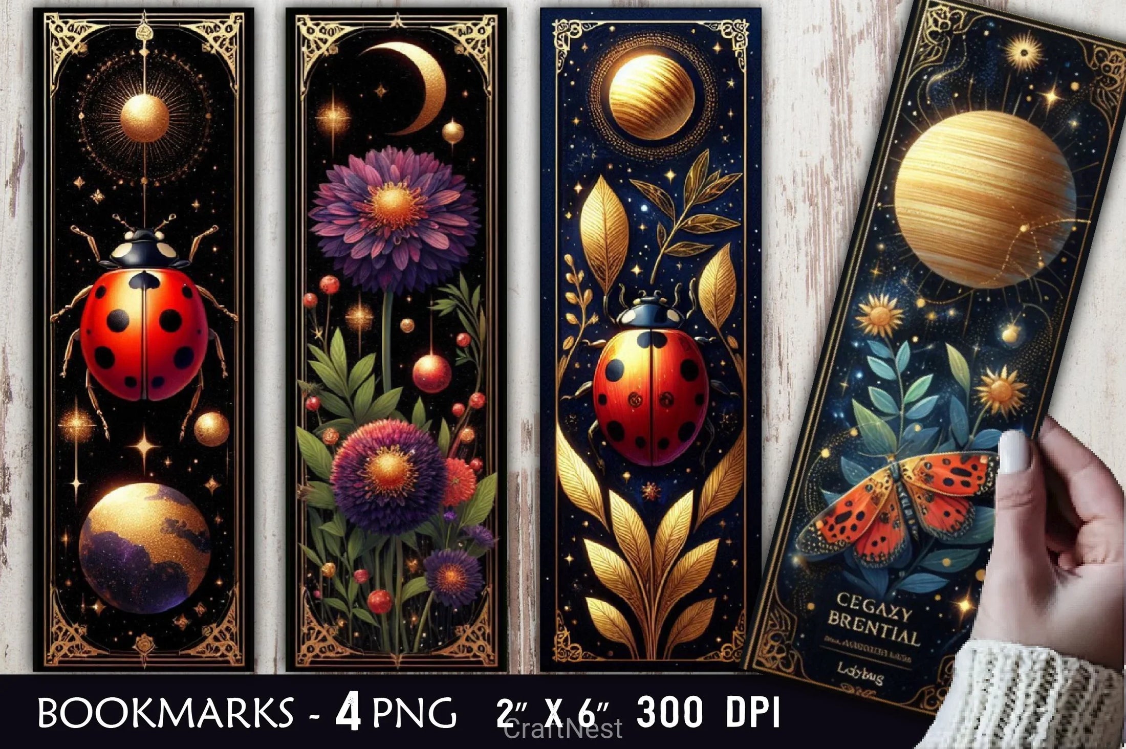 Art Nouveau Junk Journal Pages