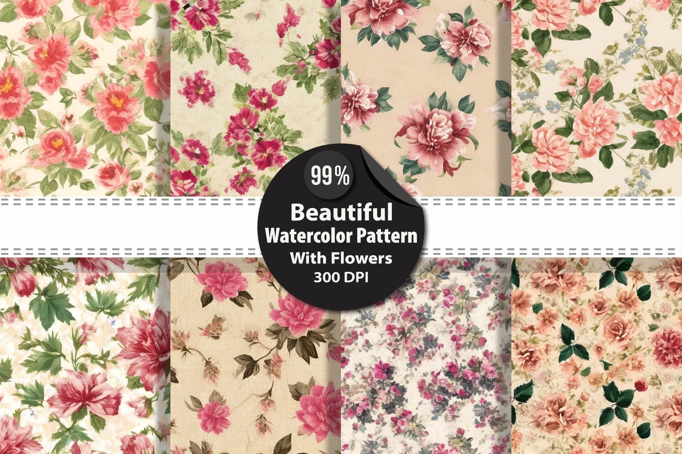 Art Nouveau Junk Journal Pages