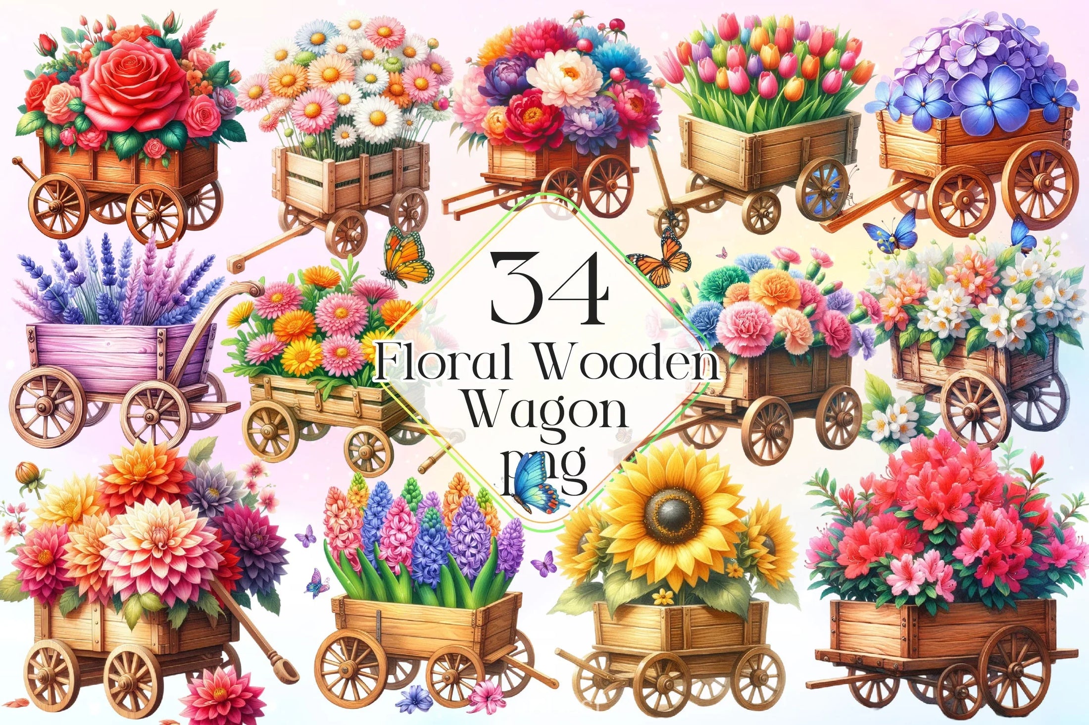 Art Nouveau Junk Journal Pages