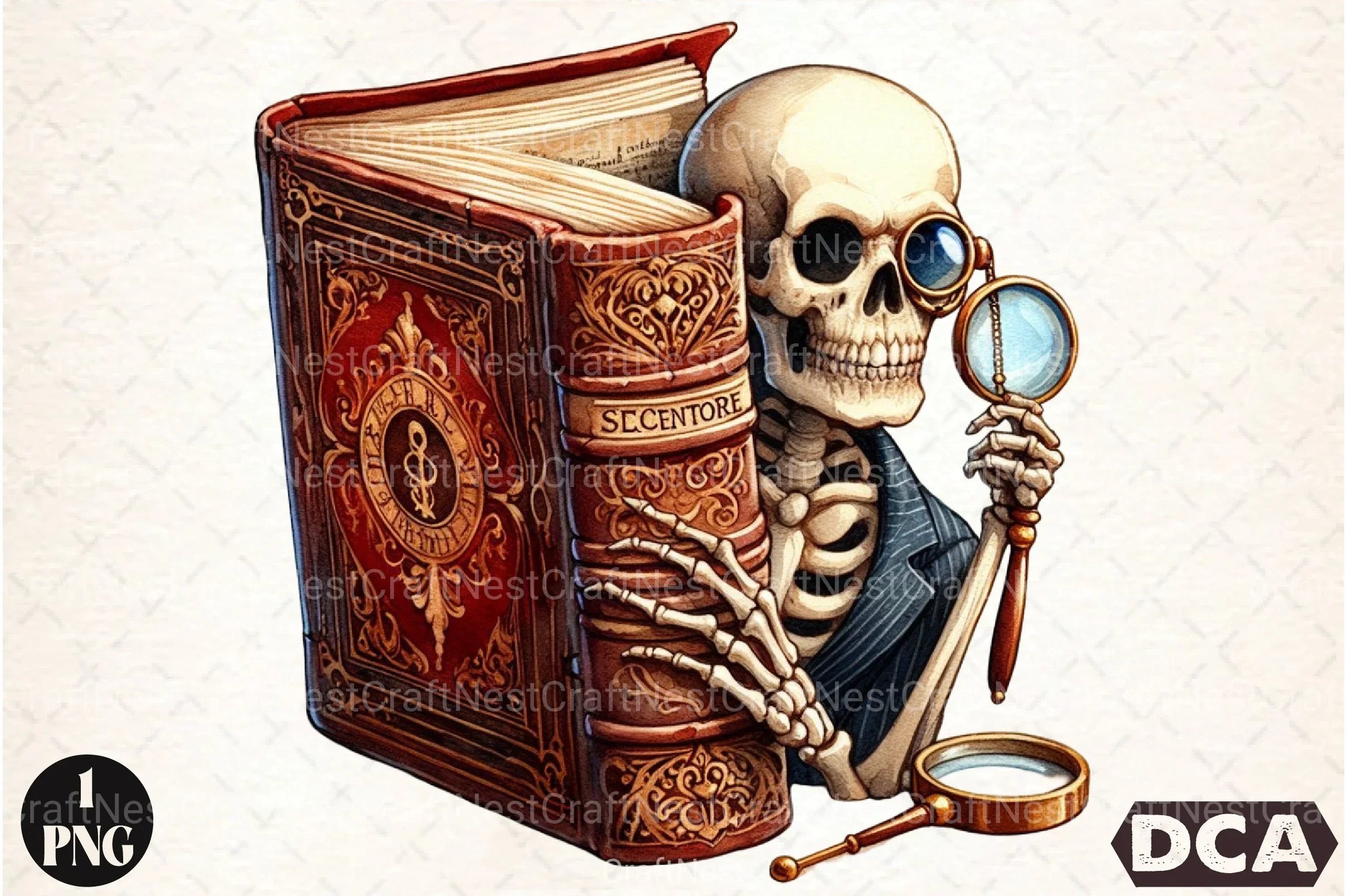 Art Nouveau Junk Journal Pages