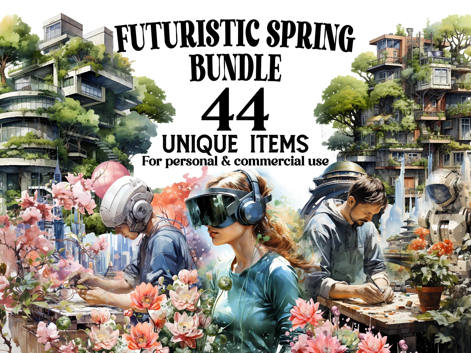 Art Nouveau Junk Journal Pages