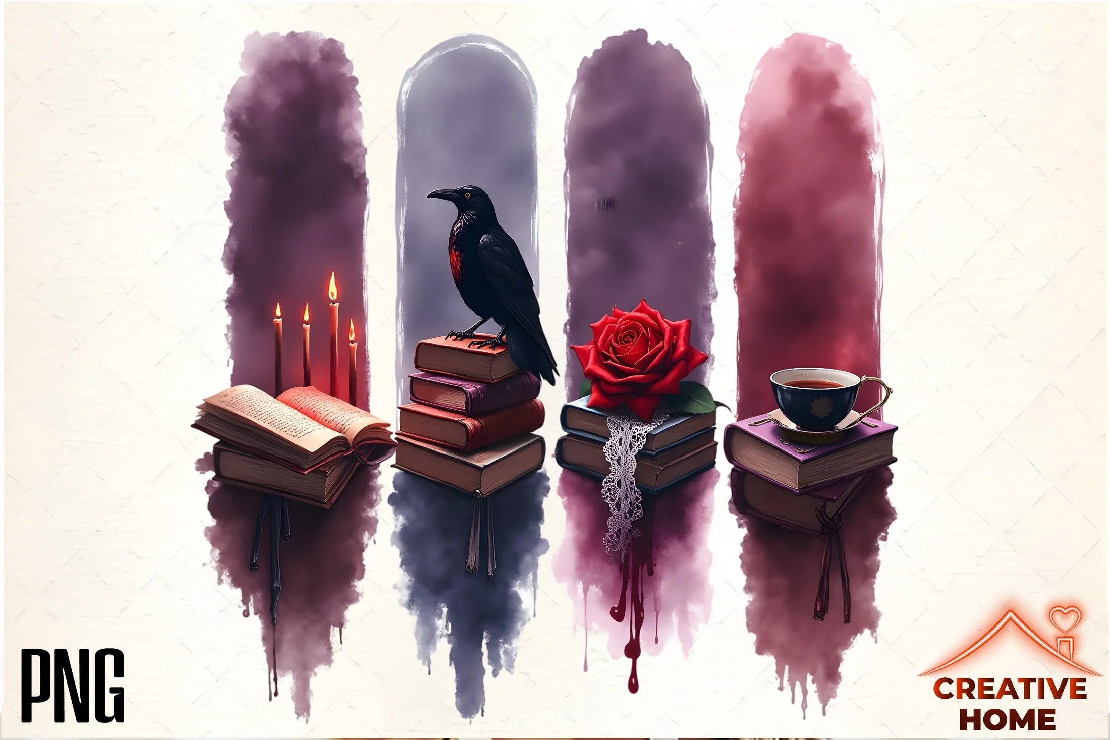 Art Nouveau Junk Journal Pages