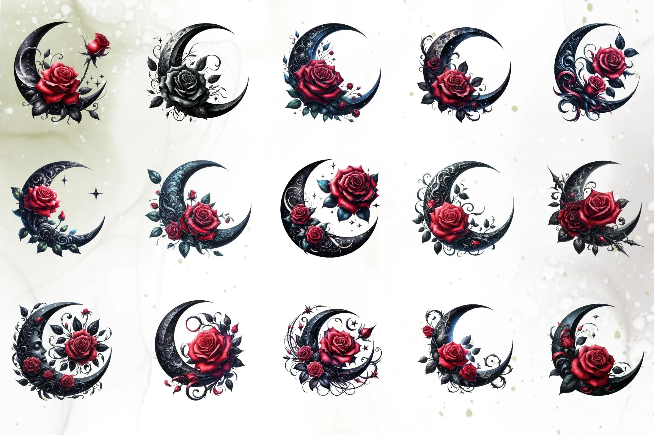 Art Nouveau Junk Journal Pages