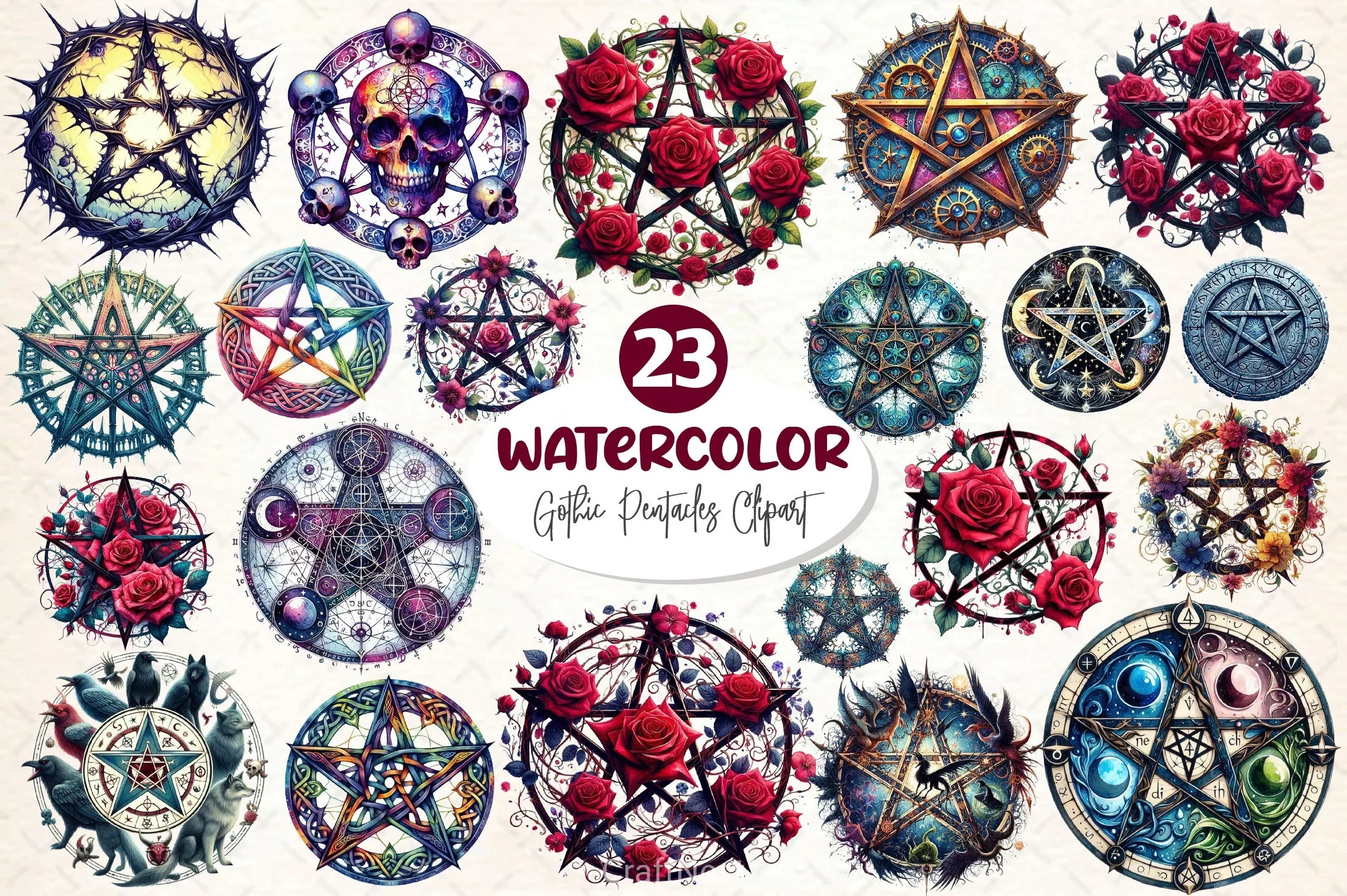 Art Nouveau Junk Journal Pages