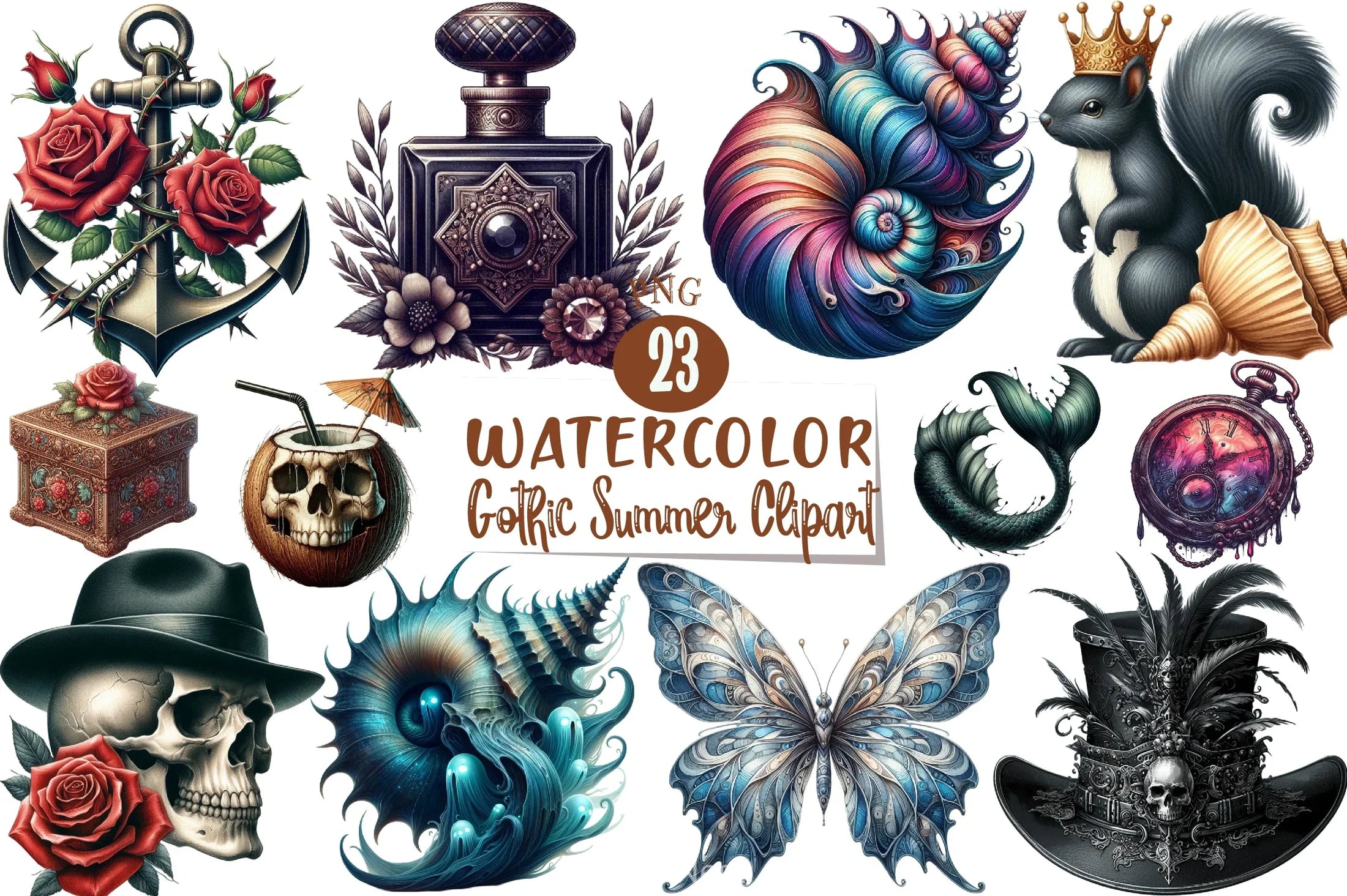 Art Nouveau Junk Journal Pages