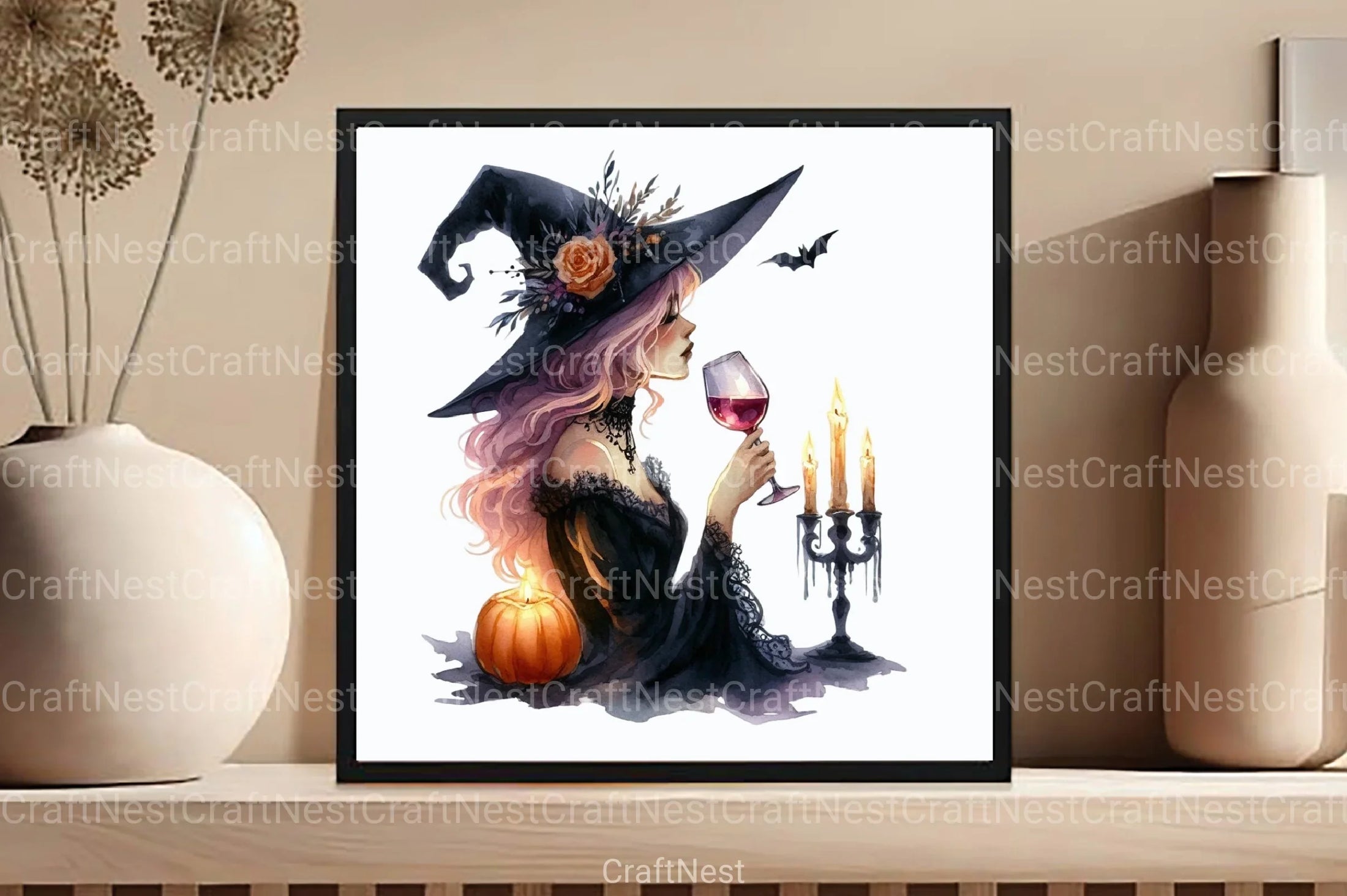 Art Nouveau Junk Journal Pages