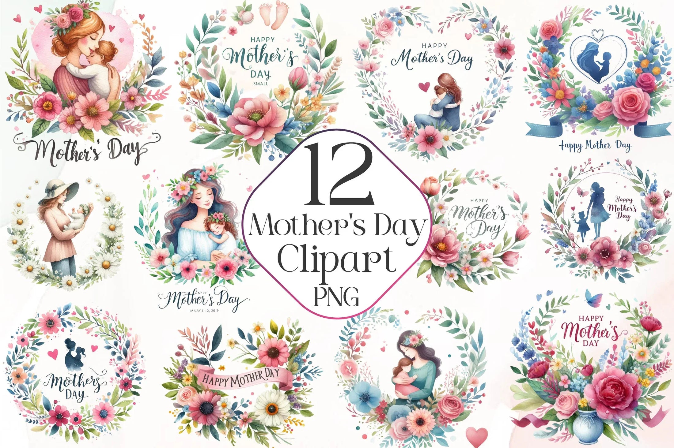 Art Nouveau Junk Journal Pages