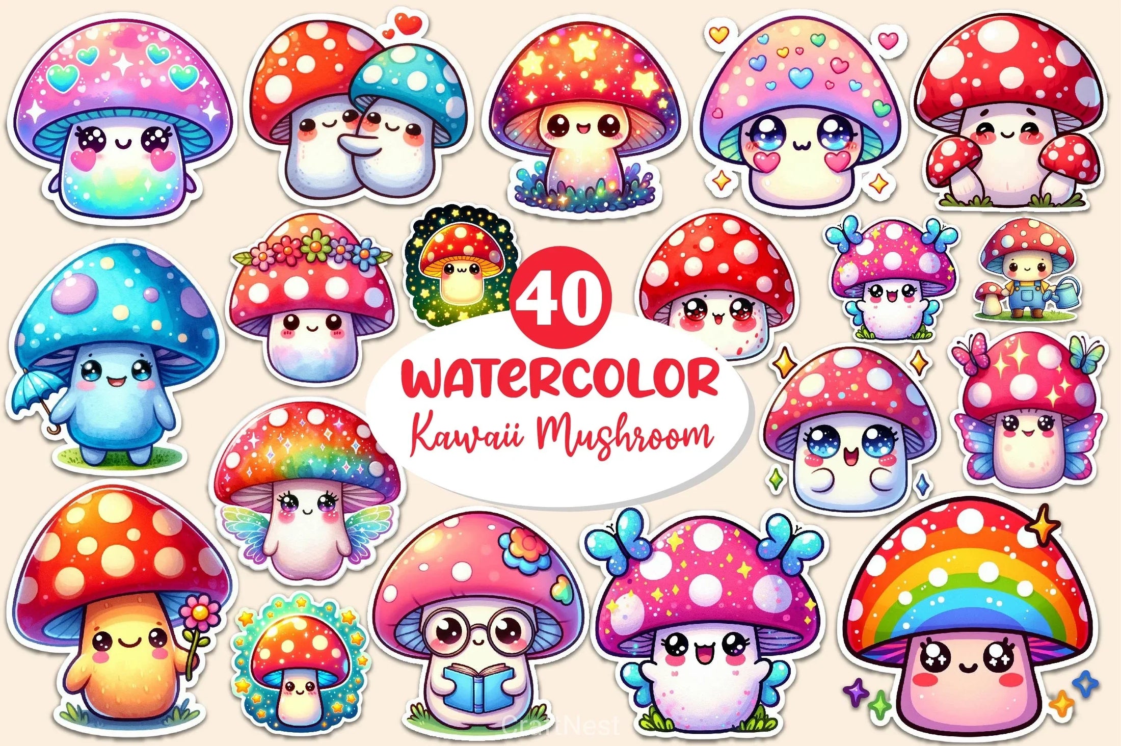 Art Nouveau Junk Journal Pages