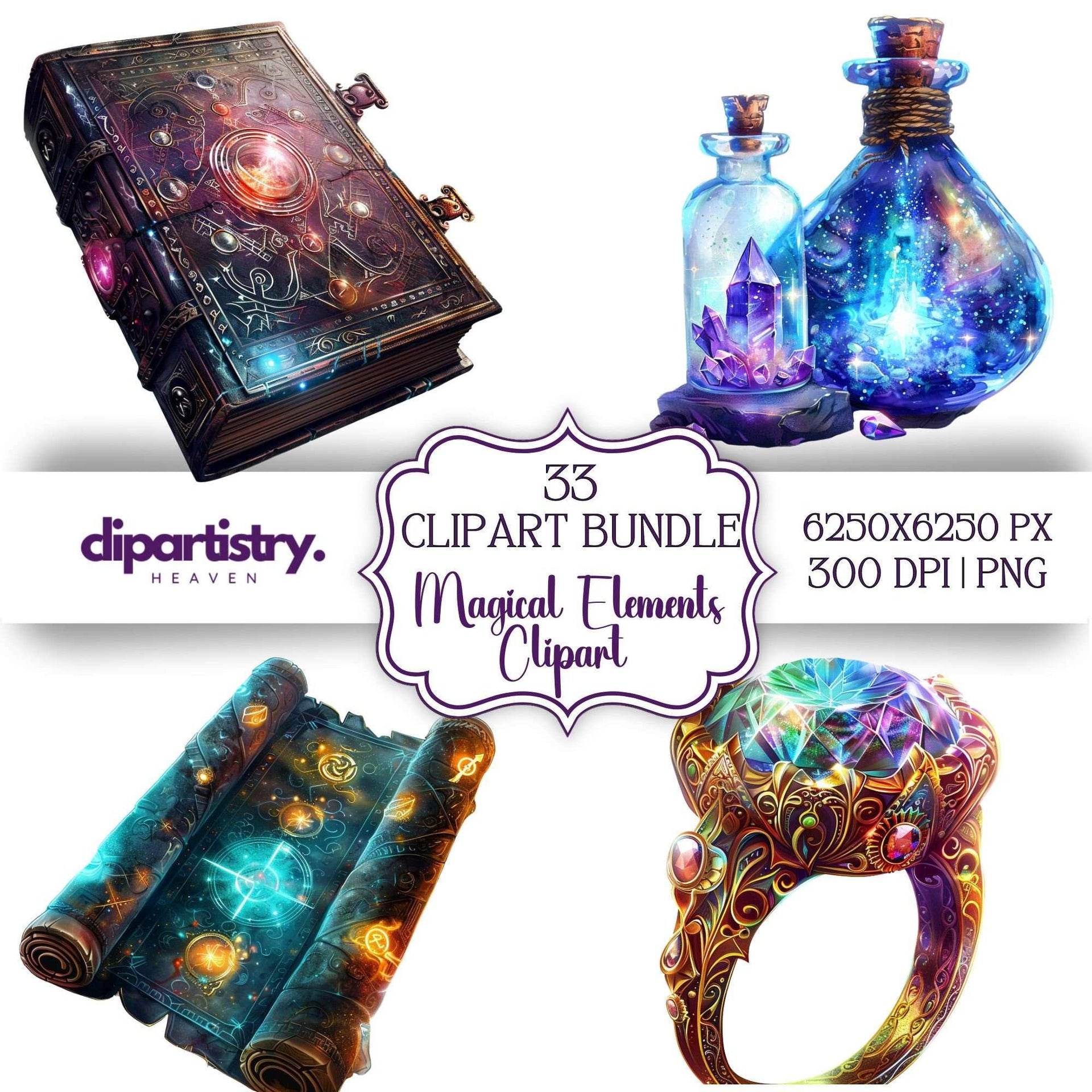 Art Nouveau Junk Journal Pages