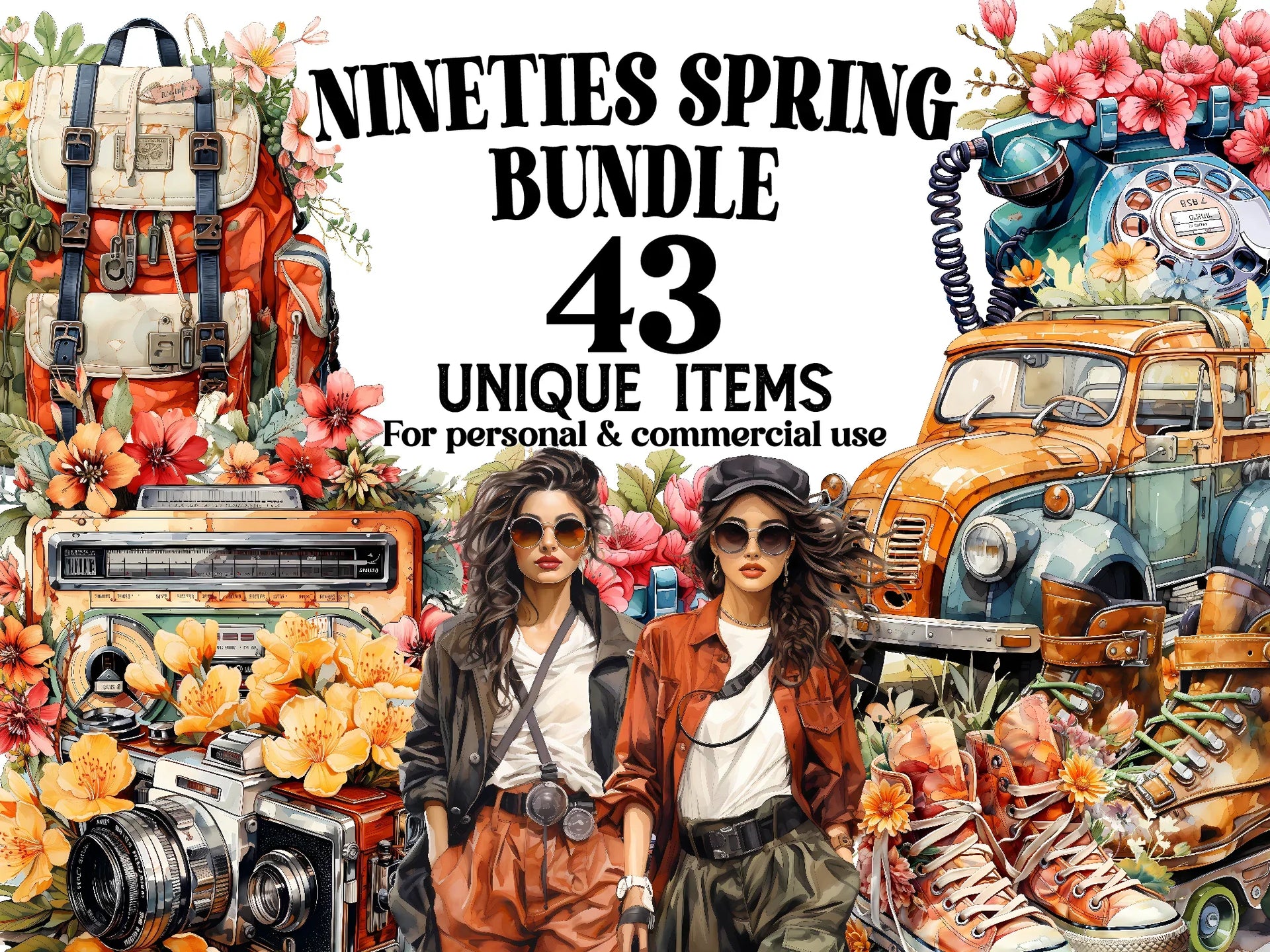 Art Nouveau Junk Journal Pages