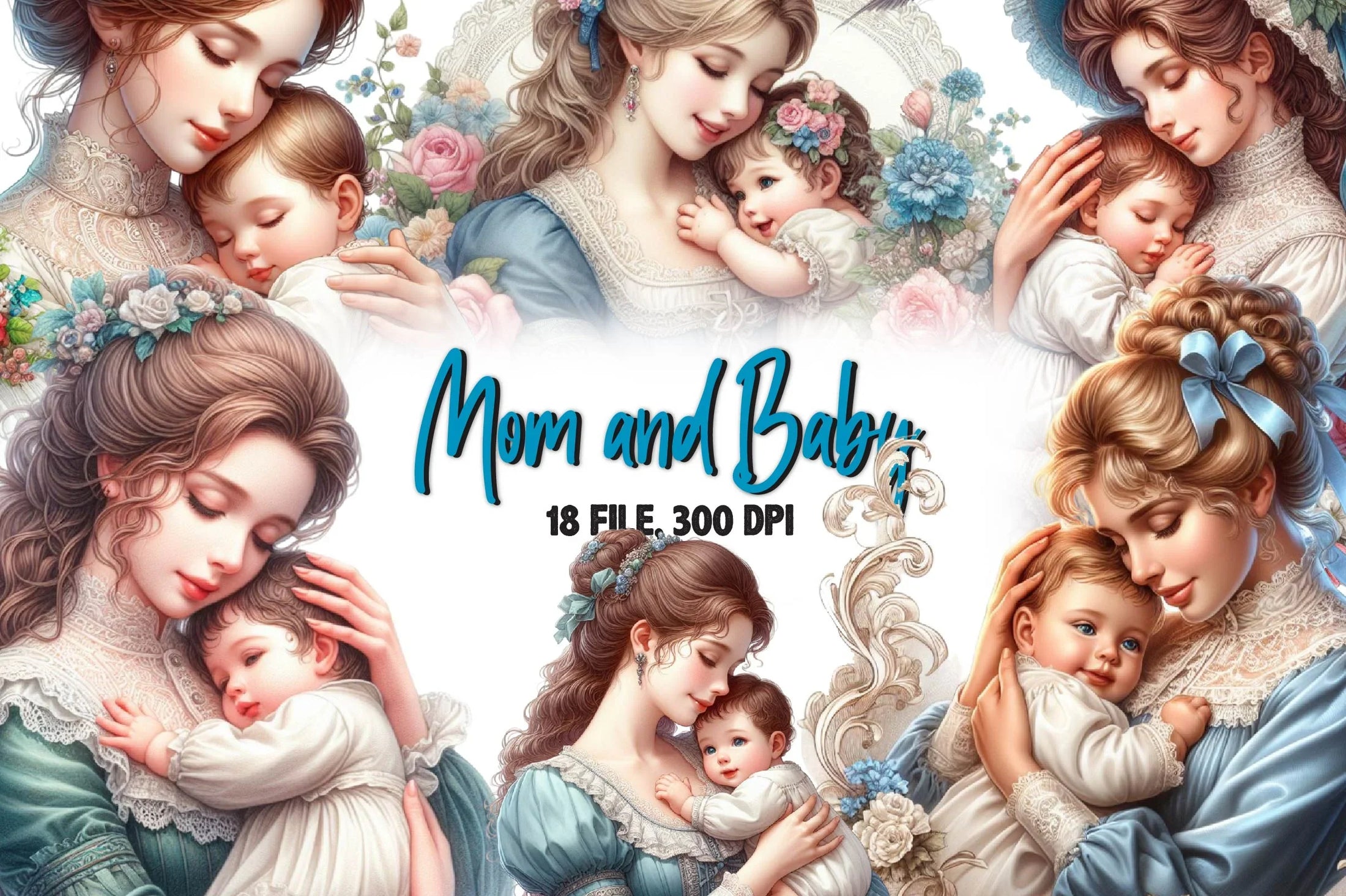 Art Nouveau Junk Journal Pages