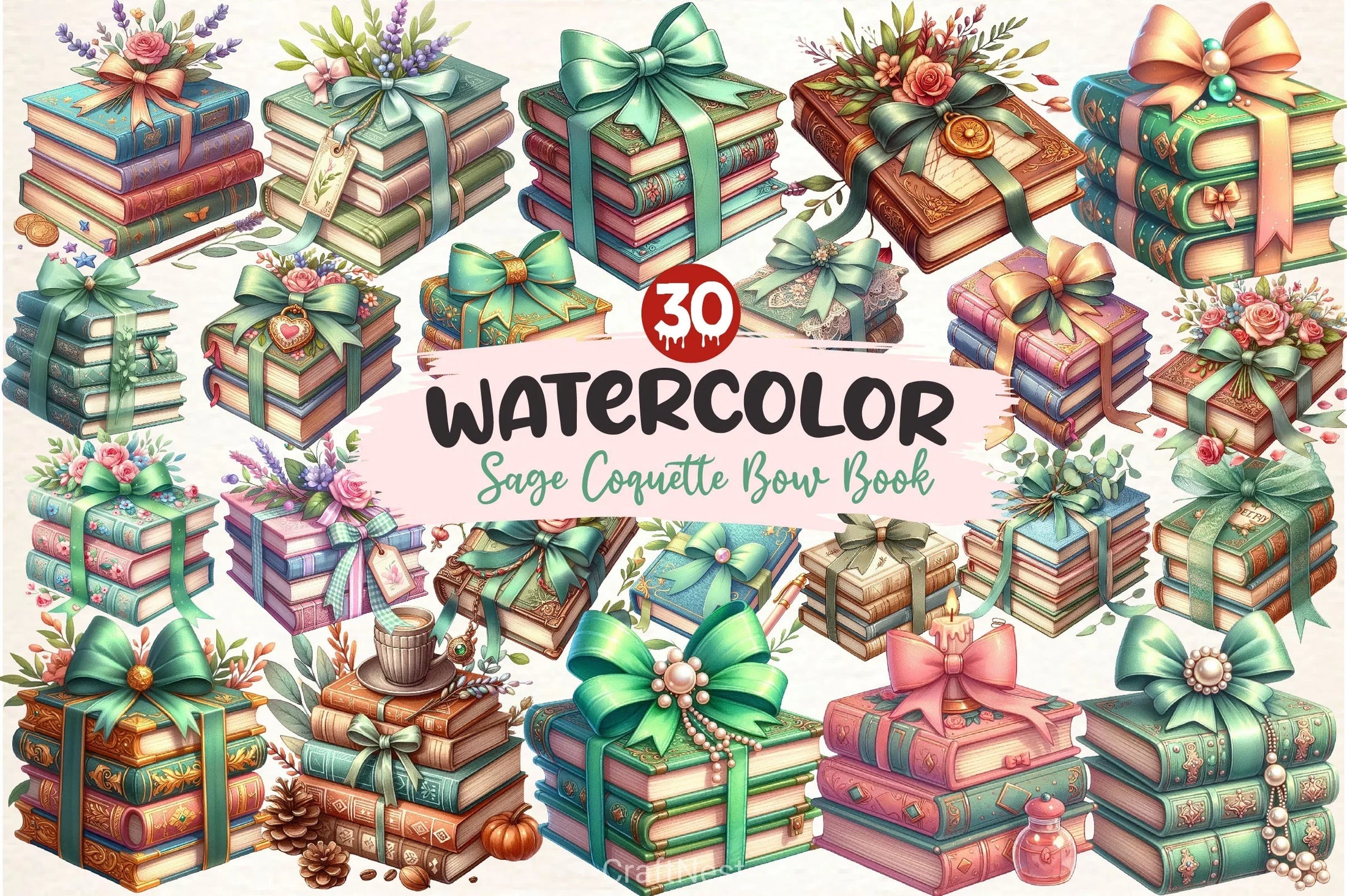 Art Nouveau Junk Journal Pages