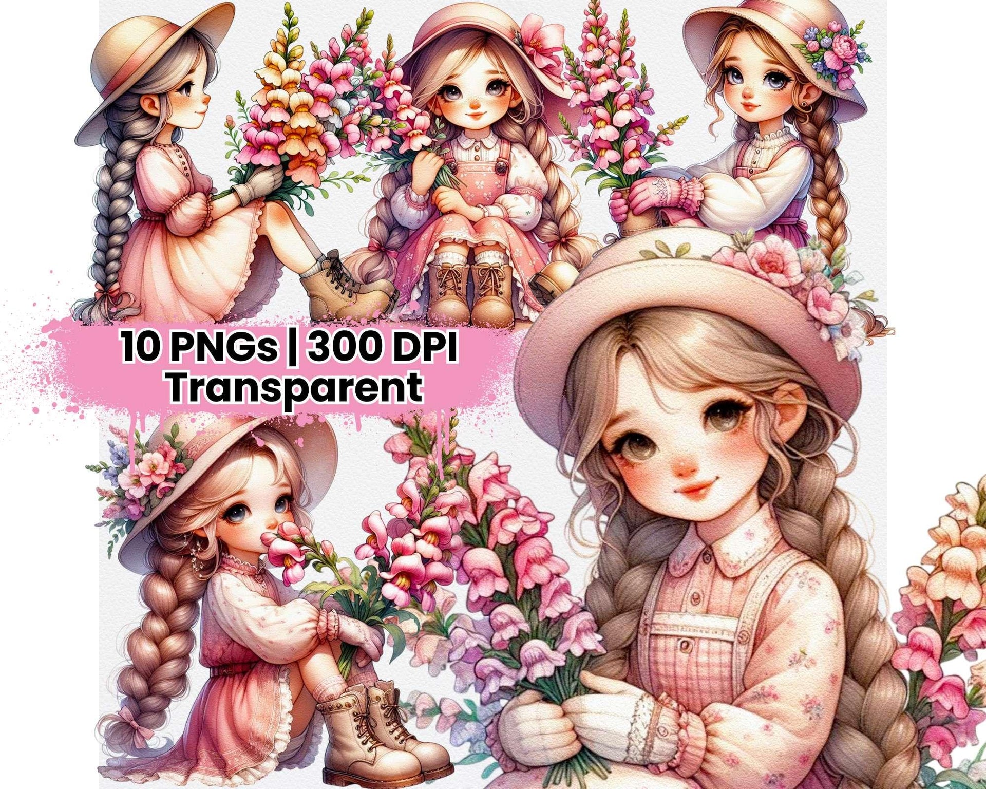 Art Nouveau Junk Journal Pages