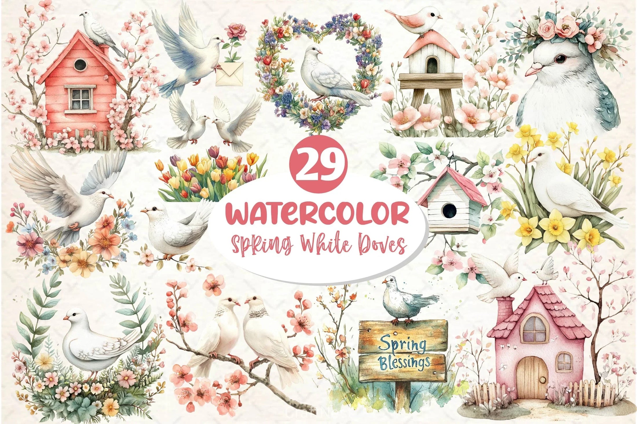 Art Nouveau Junk Journal Pages