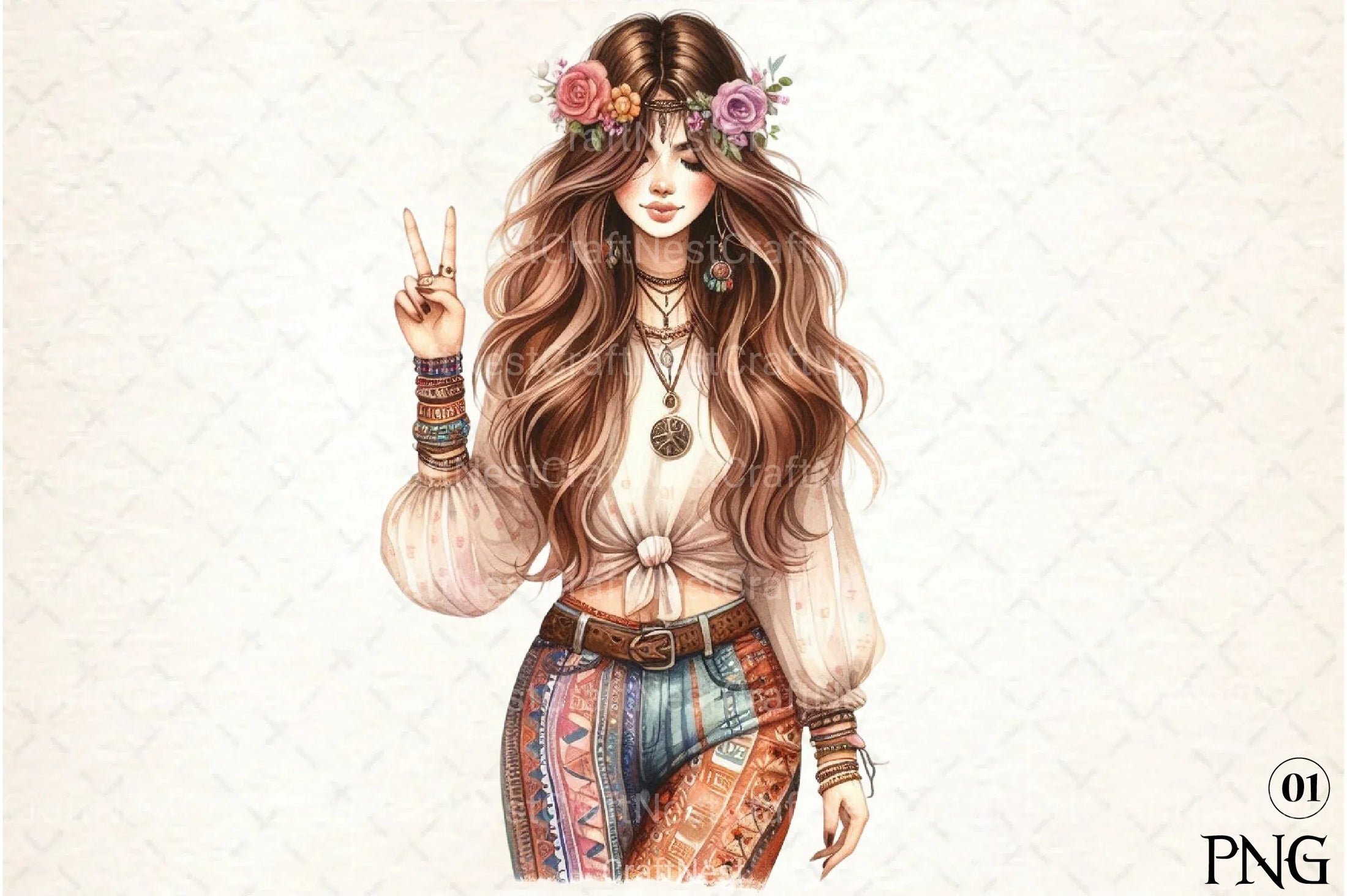 Art Nouveau Junk Journal Pages