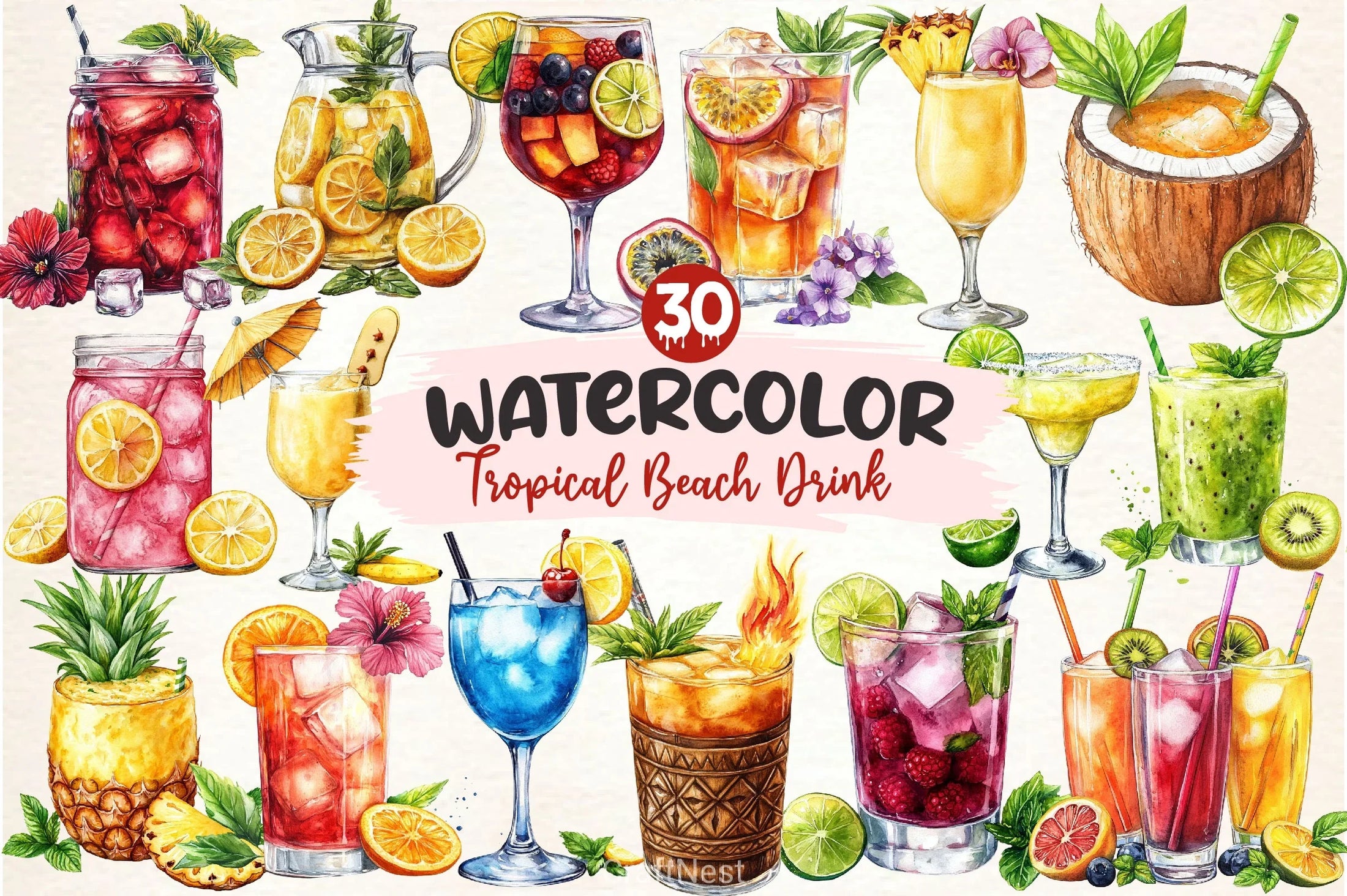 Art Nouveau Junk Journal Pages