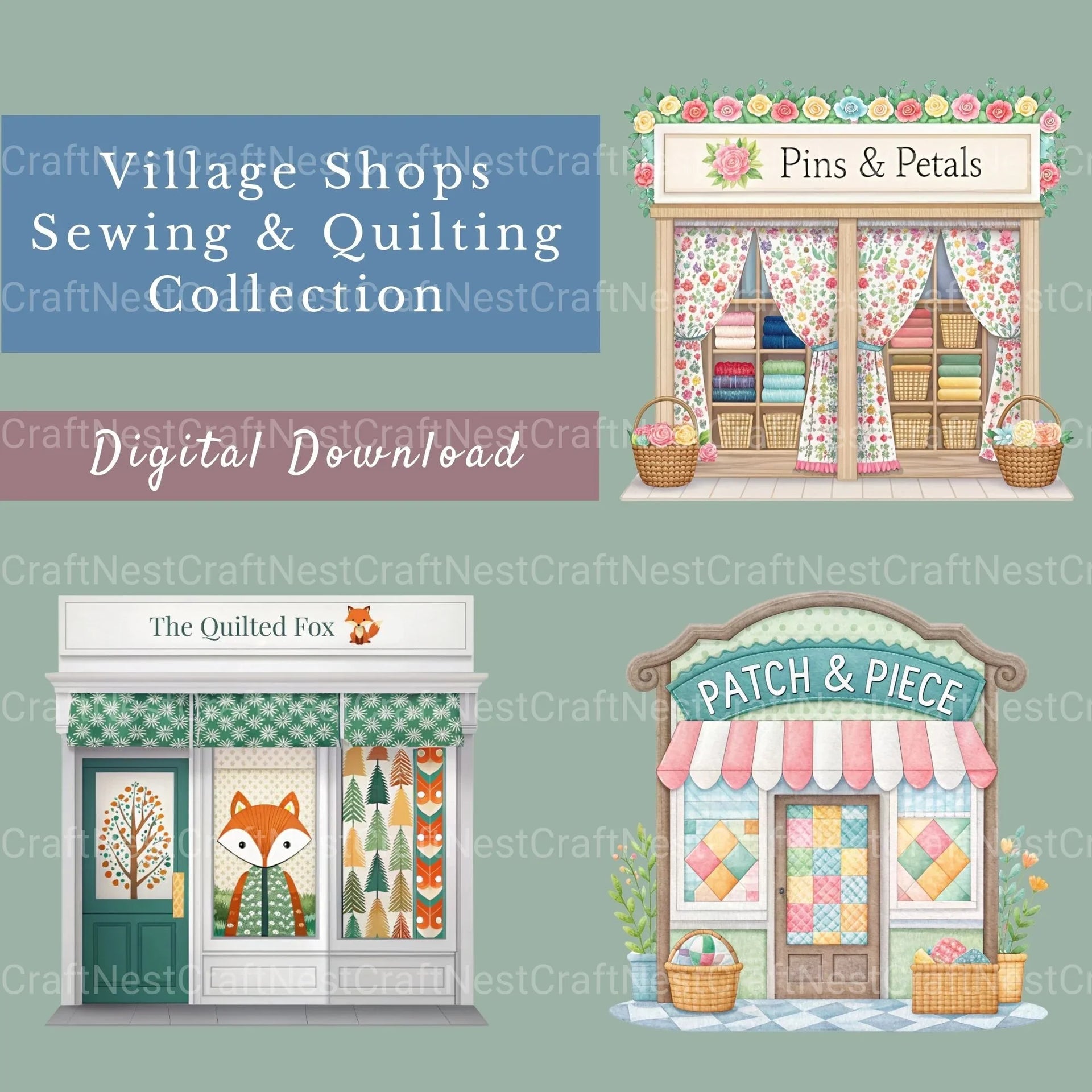 Art Nouveau Junk Journal Pages