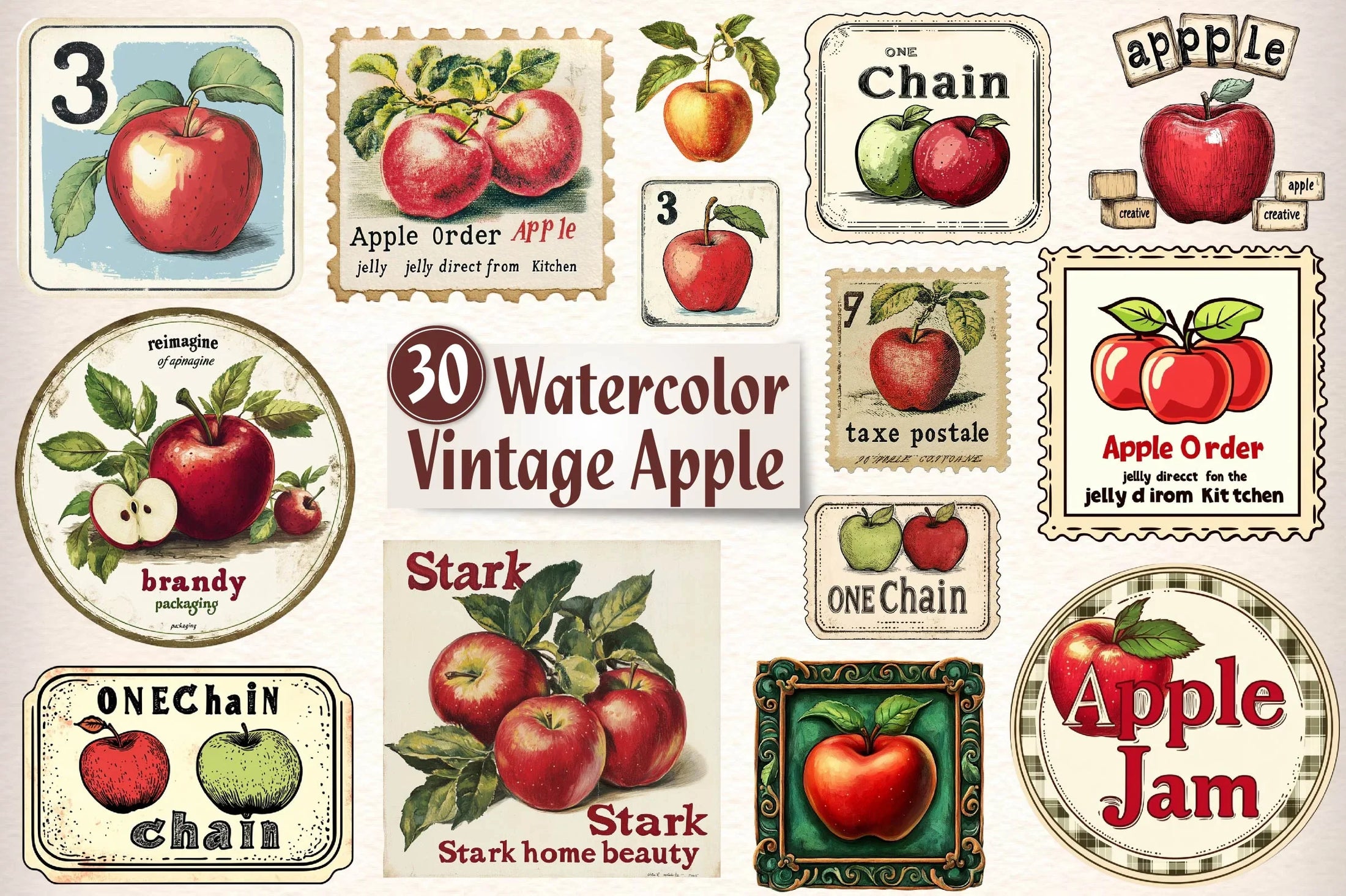 Art Nouveau Junk Journal Pages