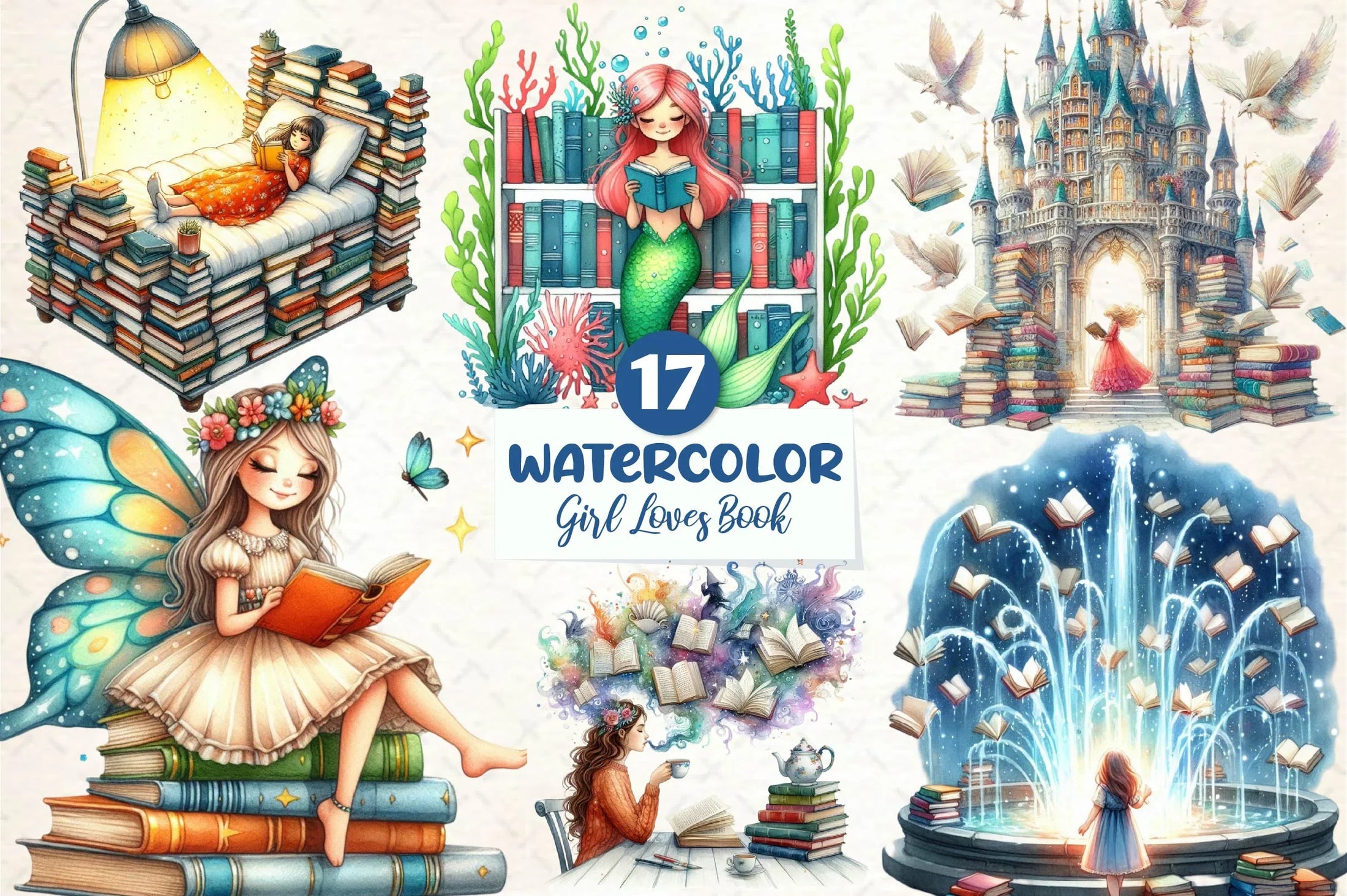 Art Nouveau Junk Journal Pages