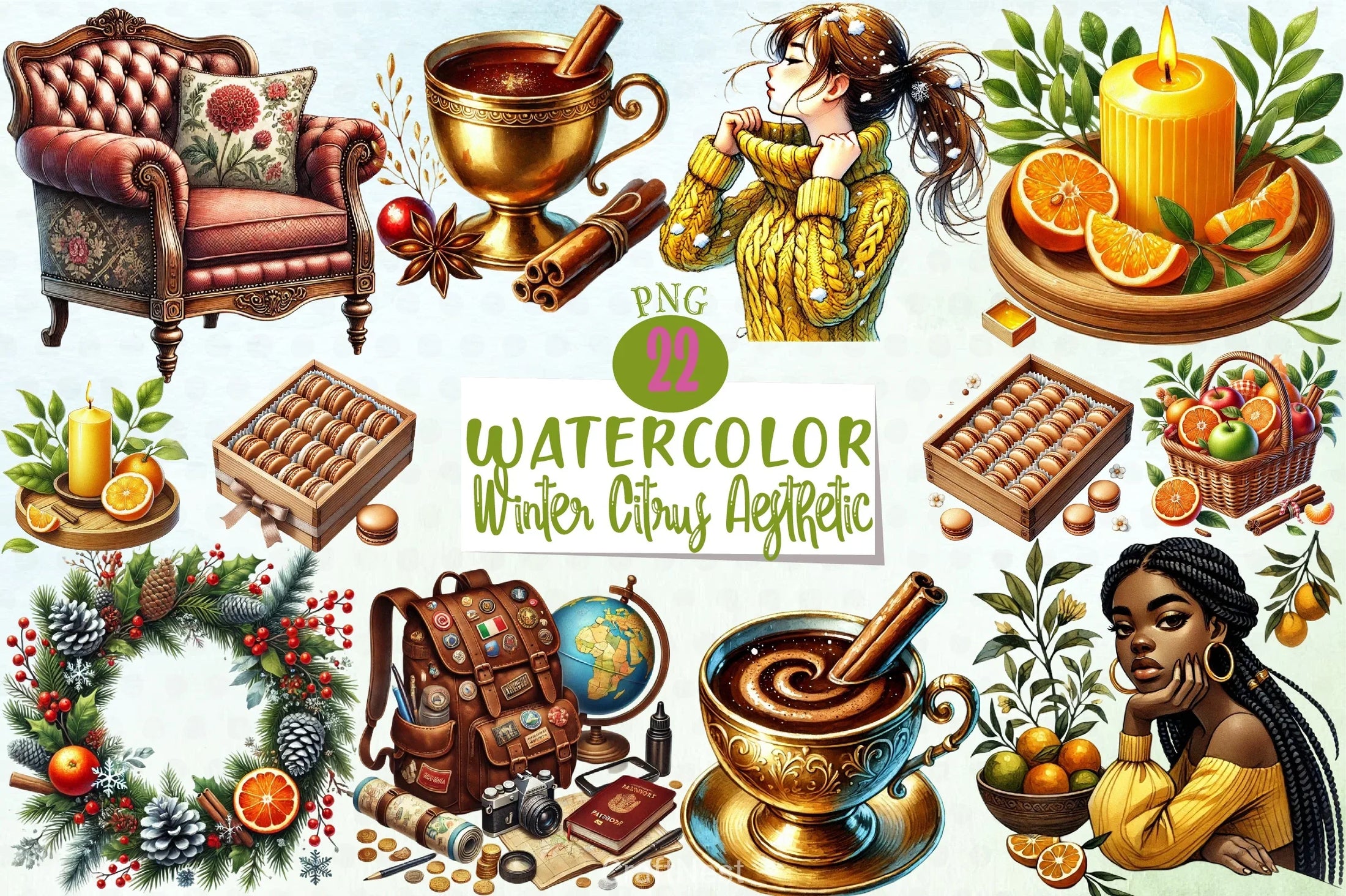 Art Nouveau Junk Journal Pages